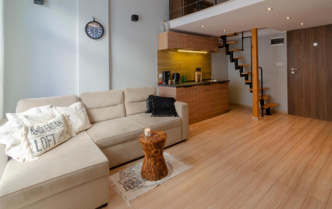 Holiday Home Loft Z Antresola I Balkonem Przy Plazy เมียนซิดดรอแย ภายนอก รูปภาพ