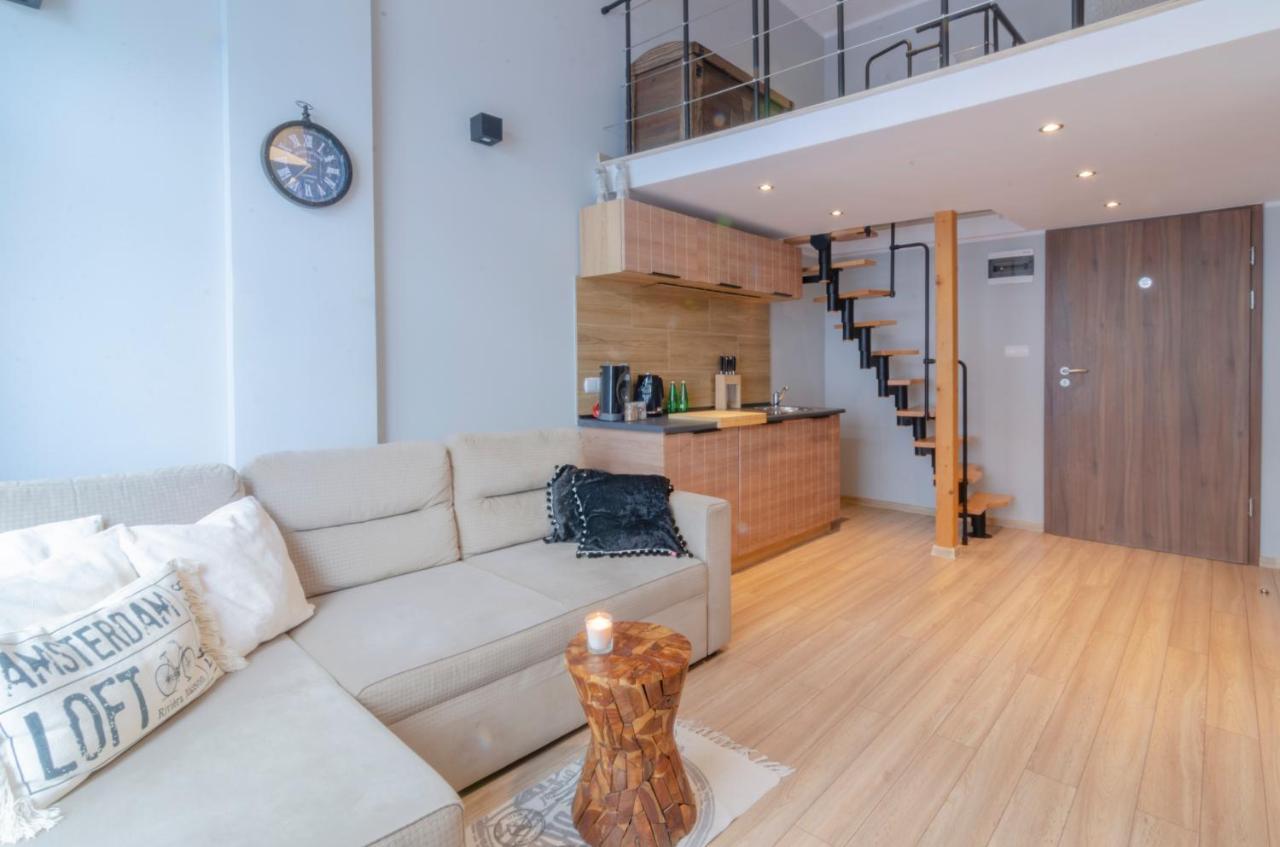 Holiday Home Loft Z Antresola I Balkonem Przy Plazy เมียนซิดดรอแย ภายนอก รูปภาพ