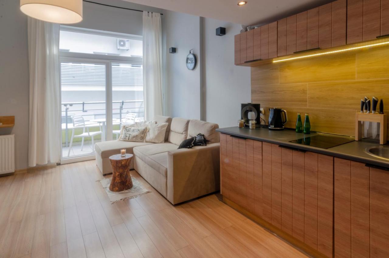 Holiday Home Loft Z Antresola I Balkonem Przy Plazy เมียนซิดดรอแย ภายนอก รูปภาพ